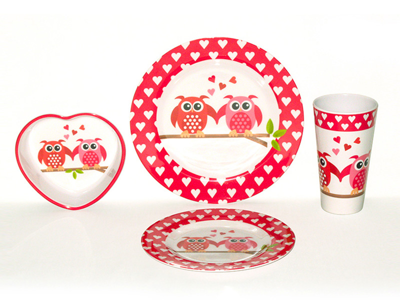 Only You Design Melamine Plates, Bowls, Tumblers