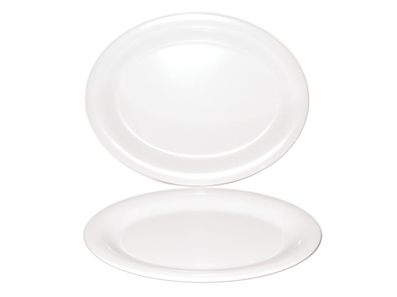 Heavy Duty Restuarant Use Melamine Oval Plates