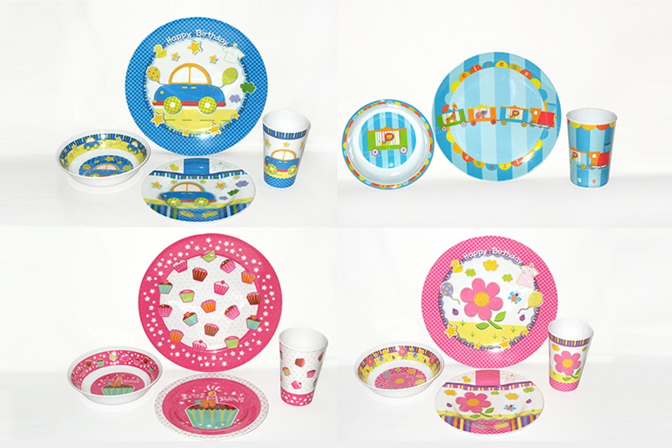 Melamine Children Dinner Ware