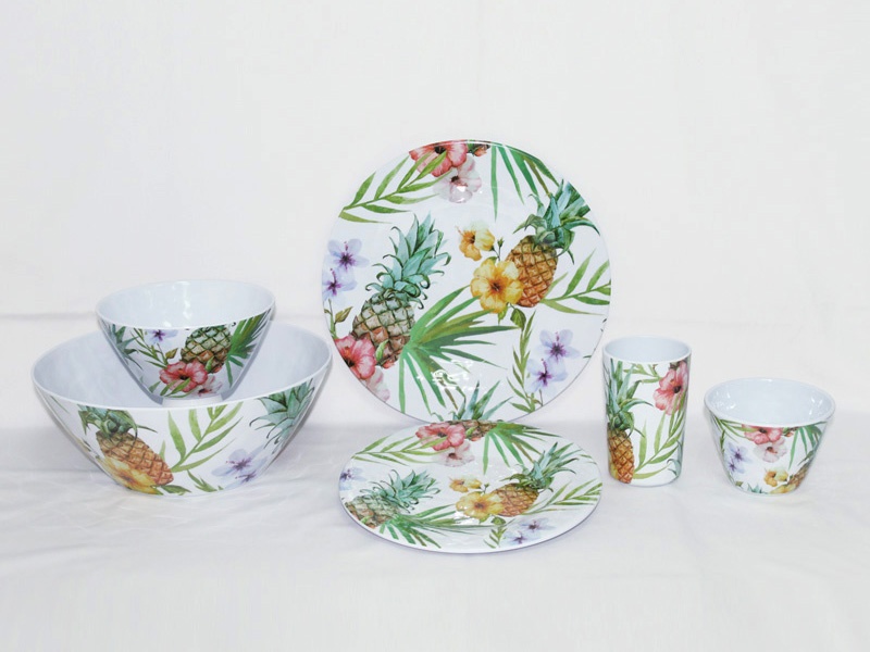 2420 Pineapple Melamine Tableware